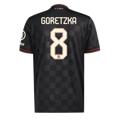 Billige Fotballdrakt Bayern Munich Leon Goretzka #8 Replika Tredjedrakt 2025-26 Kortermet Billige Fotballdrakt Bayern Munich Leon Goretzka #8 Replika Tredjedrakt 2025-26 Kortermet